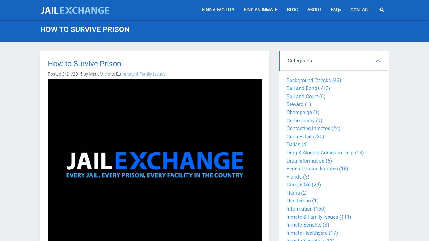 How to Survive Prison | JailExchange